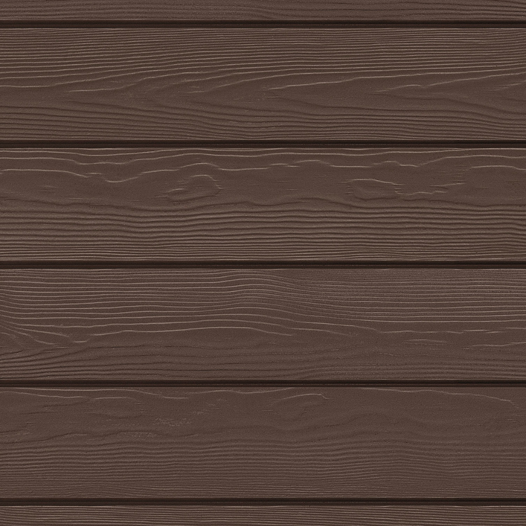Cedral Click C21 Walnut Brown Fibre Cement Cladding | Secure Fit ...