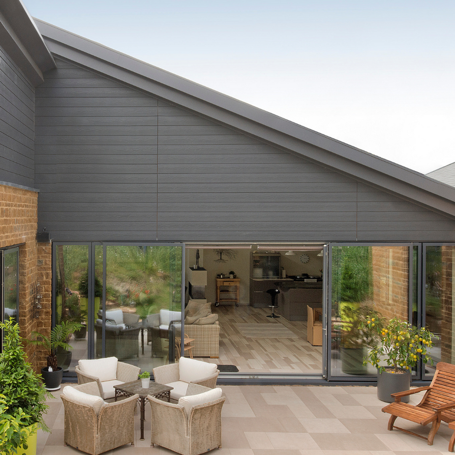 Cedral Click C18 Slate Grey Fibre Cement Cladding | Vertical Fit ...