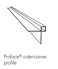 Trespa Pura Outer Corner Profile (5pk)
